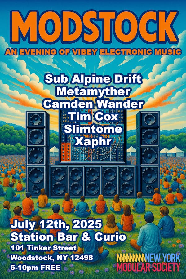 Modstock 2025 Poster